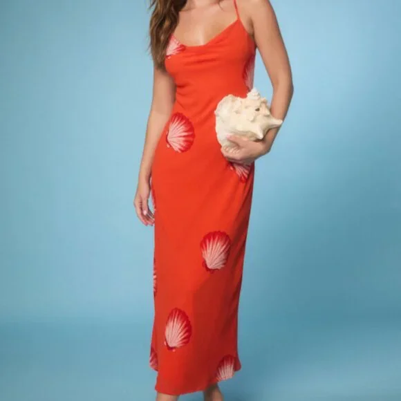 chinese dress ladies Long Orange Sequin Prom Dress with Feathers